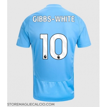 Nottingham Forest Morgan Gibbs-White #10 Maglia Gara Terza Repliche 2024-25 Maniche Corte